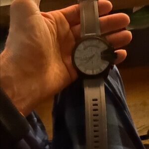 Diesel Black and Gray Smartwatch